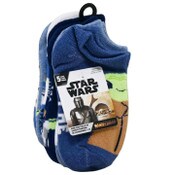 Wholesale - 5pk THE MANDALORIAN GROGU NS SOCKS SIZE 4-6, UPC: 193159186517